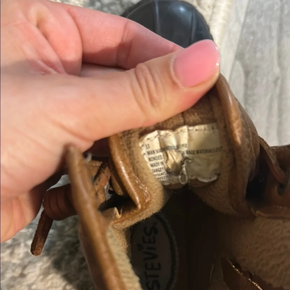 Brown and Black Duck Boots